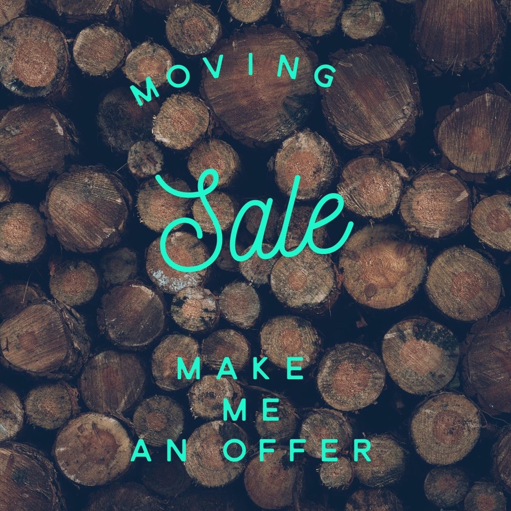 Moving sale!